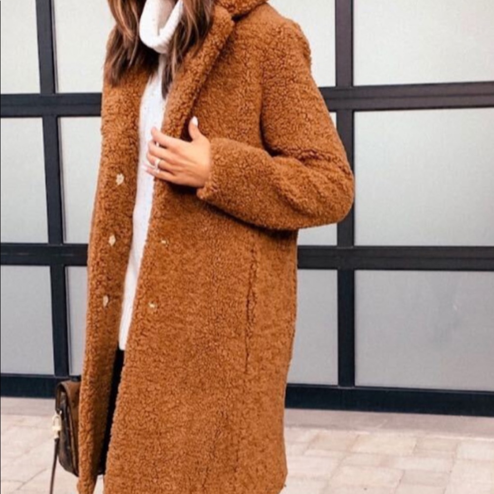 JCrew teddy coat